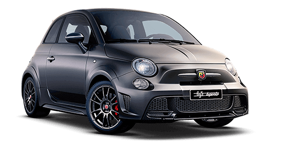 Abarth 695 biposto grigio campovolo